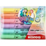 Kores High Liner Plus Pastel Lollipopz 6 barev 36061 – Hledejceny.cz