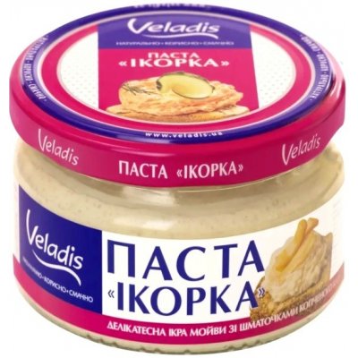 Veladis Pomazánka z jiker s uzeným kalamarem 160g – Sleviste.cz