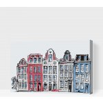 Vymalujsisam Malování podle čísel Domy v Amsterdamu – Zboží Mobilmania
