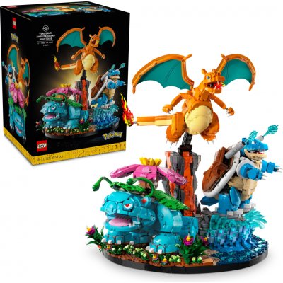 LEGO® Pokémon 72153 Venusaur, Charizard a Blastoise – Zboží Dáma
