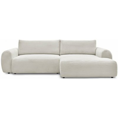 Bobochic Paris Lucien rohová pohovka bílá/béžová čtyřmístná – Sleviste.cz