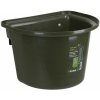 Vybavení stáje a sedlovny Závěsný kbelík na krmivo 12 l bez madla tmavě zelená