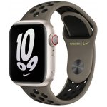 Apple Watch 41mm Olive Grey/Black Nike Sport Band MPGT3ZM/A – Zboží Živě