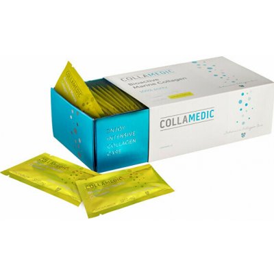 Collamedic mořský kolagen s citronovou příchutí 5000 mg 30 sáčků – Hledejceny.cz