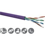 Solarix SXKD-5E-UTP-LSOH Instalační kabel CAT5E UTP LSOH 305m fial. – Zboží Živě