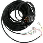 Elektrokabeláž k vleku bez světel 7pin / 5 m, připojení na konektory – Sleviste.cz