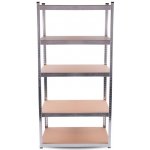 Aga 2x Regál 180 x 90 x 40 cm 5 polic – HobbyKompas.cz