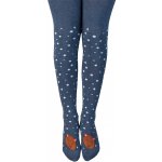 Wola Dětské vzorované punčocháče Méďa puntíky modré – Zboží Dáma