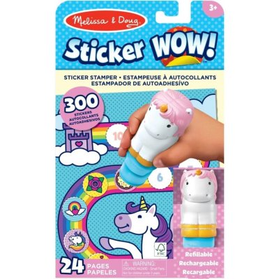 Melissa & Doug Sticker Wow! Jednorožec – Zbozi.Blesk.cz