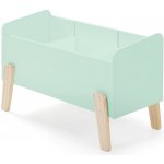 Vipack dřevěný úložný box Kiddy 39 x 80 cm Mátově zelená – Hledejceny.cz