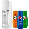 Sodobar SodaStream Terra White + Sirup Pepsi 440 ml + Sirup Mirinda 440 ml + Sirup 7UP 440 ml