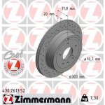 Brzdový kotouč ZIMMERMANN 430.2613.52