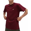 Vans MN LEFT CHEST LOGO T burgundy