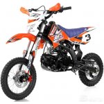 Pitbike Leramotors By Apollo Jaguar 125cc 14“/12“ E-Start Oranžová – Sleviste.cz