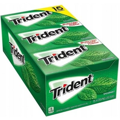 Mondelez Trident Spearmint 14 ks 27 g – Sleviste.cz