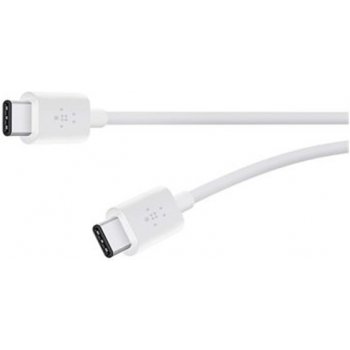 Belkin F2CU043bt06-WHT USB-C 2.0 - USB-C, propojovací, 1,8m, bílý