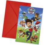 Pozvánky s obálkami PAW PATROL - Tlapková patrola, 6 ks - GoDan – Zboží Dáma Pozvánky s obálkami PAW PATROL - Tlapková patrola, 6 ks - GoDan – Zboží Dáma