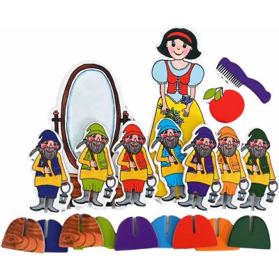 Marionetino Sněhurka a sedm trpaslíků – Zboží Dáma