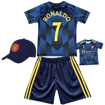 Numberoplus Premium dětský fotbalový dres + fotbalová kšiltovka Manchester United FC Ronaldo.Č07 – Hledejceny.cz