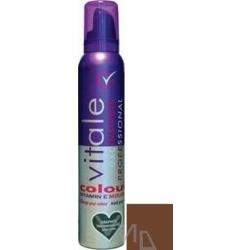 Vitale Exclusively barvící pěnové tužidlo Brown hnědá 200 ml