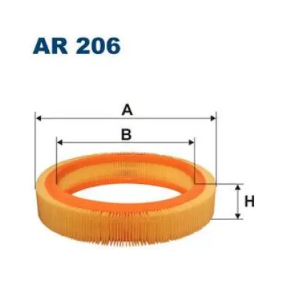FILTRON Vzduchový filtr AR 206 – Hledejceny.cz