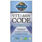Garden of Life RAW Vitamin Code 50 & Wiser Men komplexní multivitamín pro muže 120 kapslí – Hledejceny.cz