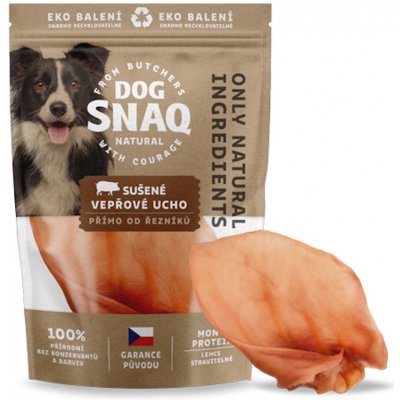 DOG SNAQ Vepřové ucho sušené 0,06 g – Zboží Mobilmania