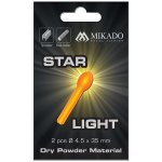 MIKADO CHEMICKÉ SVĚTLO STARLIGHT DRY POWDER EXTREME 4,0 x 39 mm Žluto zelená 50 x 2ks – Zboží Dáma