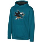 NHL Outerstuff San Jose Sharks Prime Pullover Fleece modrá – Hledejceny.cz