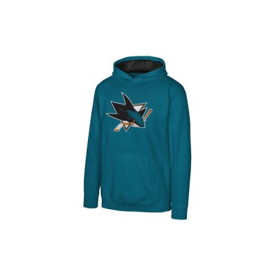 NHL Outerstuff San Jose Sharks Prime Pullover Fleece modrá – Hledejceny.cz