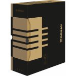 Donau Archivační krabice - A4, kartonová, 12 cm, hnědá – Zboží Mobilmania