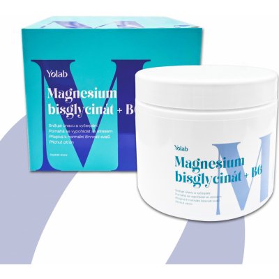 Yolab Magnesium bisglycinát + B6 měsíční kůra 30 dávek – Sleviste.cz