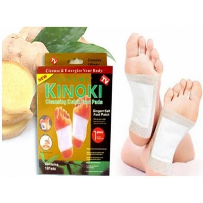 Kinoki Detoxikační náplasti Zázvor + Sůl 10 ks – Zboží Mobilmania