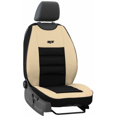 Autopotah Automega ERGONOMIC LEATHER béžový – Zboží Mobilmania