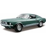 Maisto Ford Mustang GTA Fastback 1967 zelená 1:18 – Zbozi.Blesk.cz