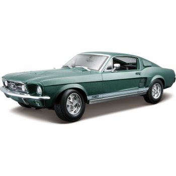 Maisto Ford Mustang GTA Fastback 1967 zelená 1:18