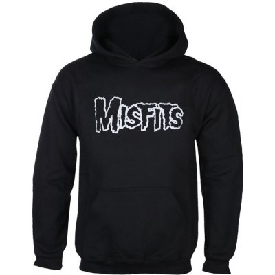 S kapucí GOT TO HAVE IT Misfits LOGO +SKULL OVERHEAD černá – Zboží Mobilmania