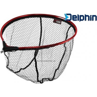 Delphin podběráková hlava ATOMA FD-R pogum.sieť 60x50cm