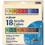 KREUL akrylové barvy el Greco 18x12 ml – Sleviste.cz
