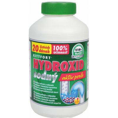 Hydroxid sodný mikrogranule 1 kg – Zboží Dáma