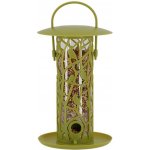 Esschert Design Závěsné krmítko pro ptáky Silo 23 x 16 cm plast zelená – Zboží Dáma