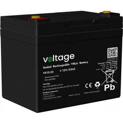 AGM Voltage 12V 33Ah VE12-33 – Hledejceny.cz