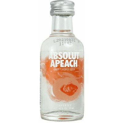 Absolut Apeach 40% 0,05 l (holá láhev) – Hledejceny.cz