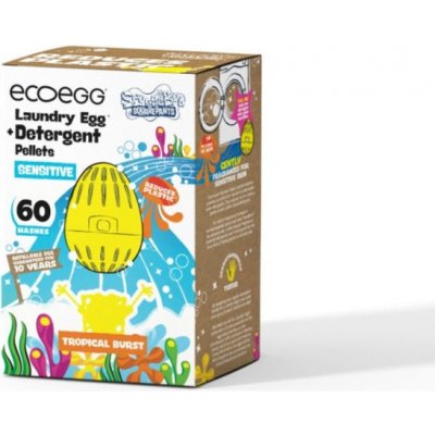 Ecoegg Prací vajíčko SpongeBob s vůní Tropical Burst Sensitive na 60 pracích cyklů