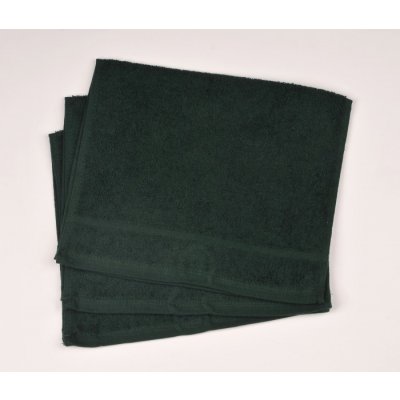 Rooktex Froté ručník Klasik - tmavě zelený 30 x 50 cm