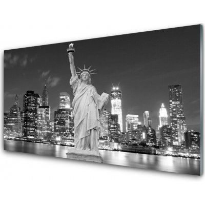 akrylový obraz Socha Svobody New York 100x50 cm – Zboží Mobilmania