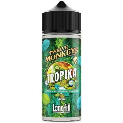 12 Monkeys - Tropika / Liči, papája a marakuja 20 ml – Zboží Mobilmania