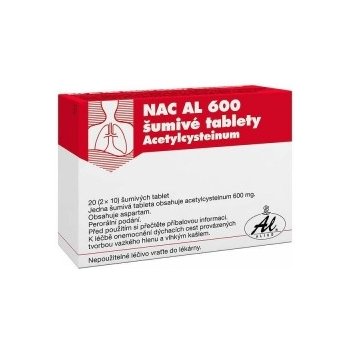 NAC AL 600MG TBL EFF 20(2X10)