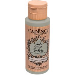 Cadence Barva na textil Style Matt Fabric 59 ml khaki