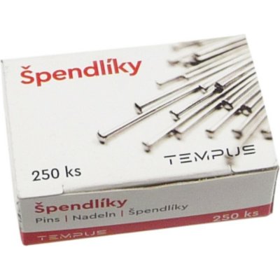 Špendlíky Tempus 28mm (250ks) – Zboží Dáma